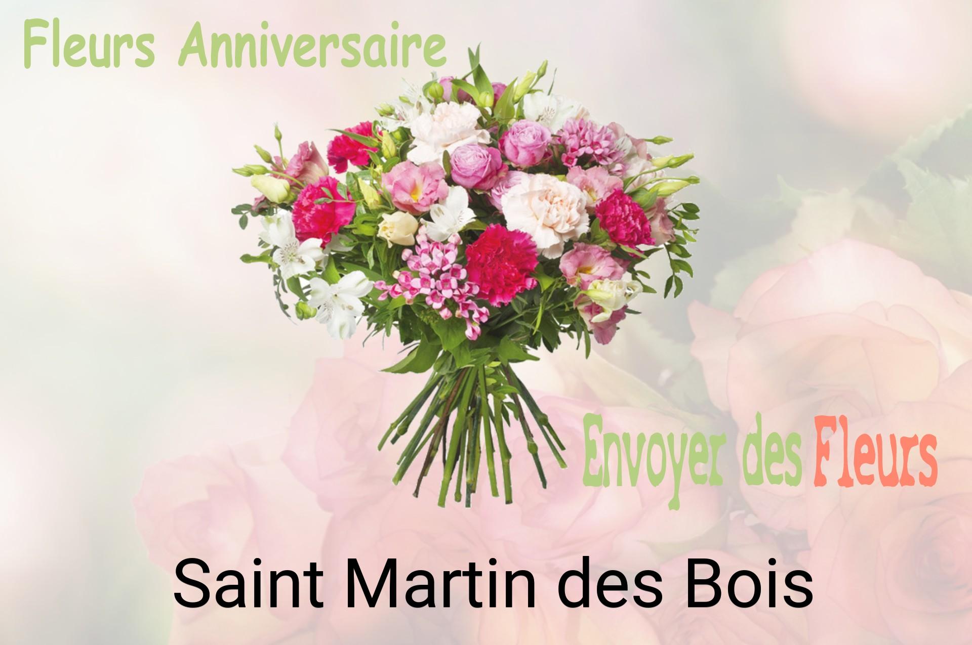 Bouquet de fleurs d’anniversaire livré à Saint-Martin-des-Bois
