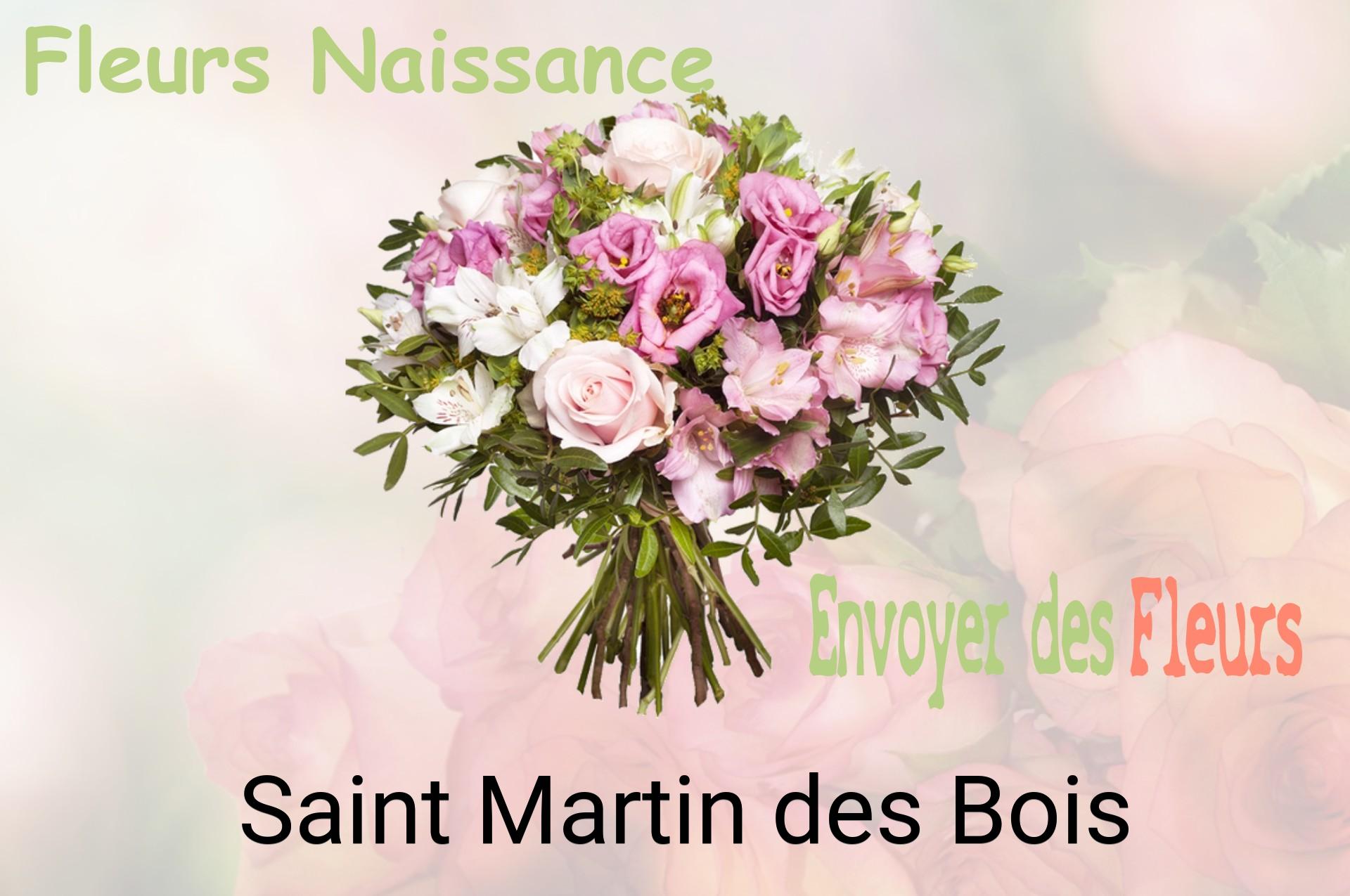 Bouquet de fleurs de naissance livré à Saint-Martin-des-Bois